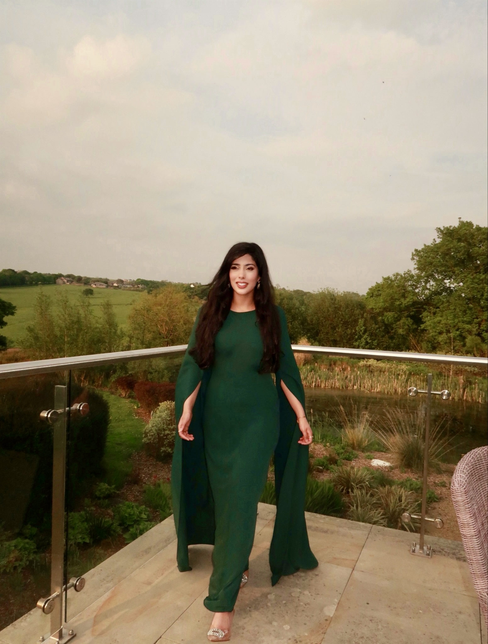 Tasleema, founder of Focus Ladder, smiling outdoors